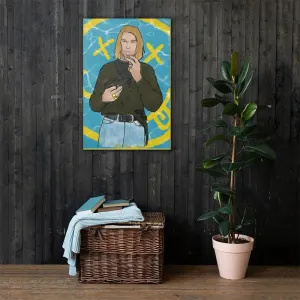 Smiling Through the Waves – A Vibrant Tribute to Kurt Cobain