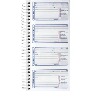 Sparco 4CPP Carbonless Telephone Message Book