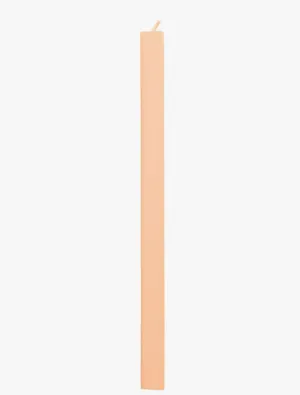 Square Candle -  Dark Peach
