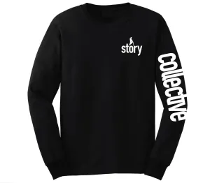 Story Collective Long Sleeve Tee Black