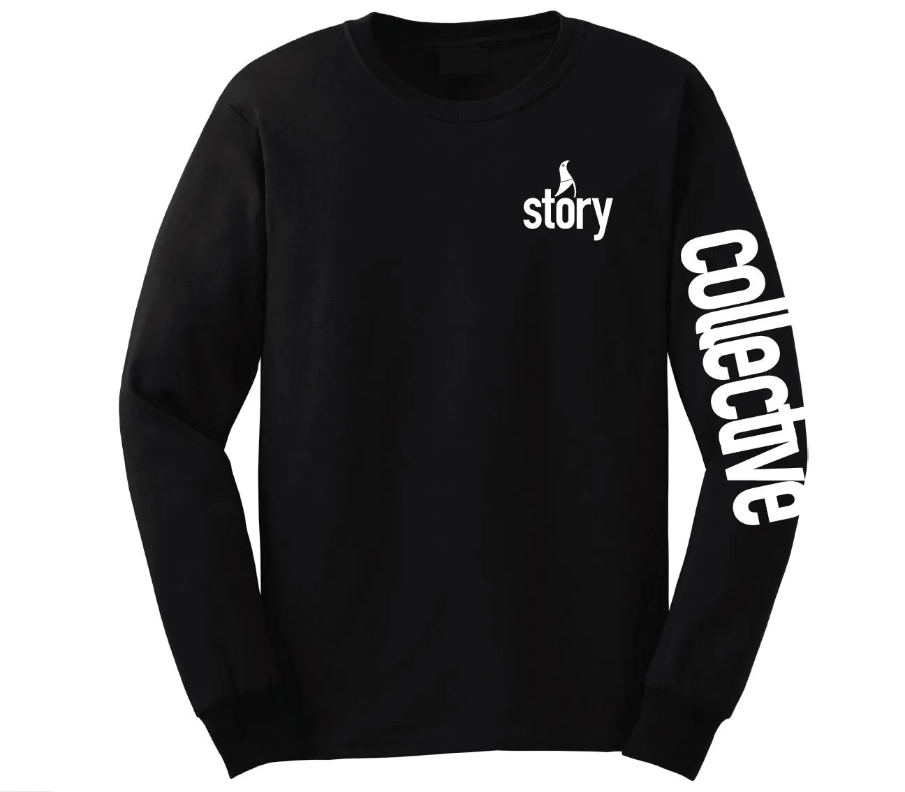 Story Collective Long Sleeve Tee Black