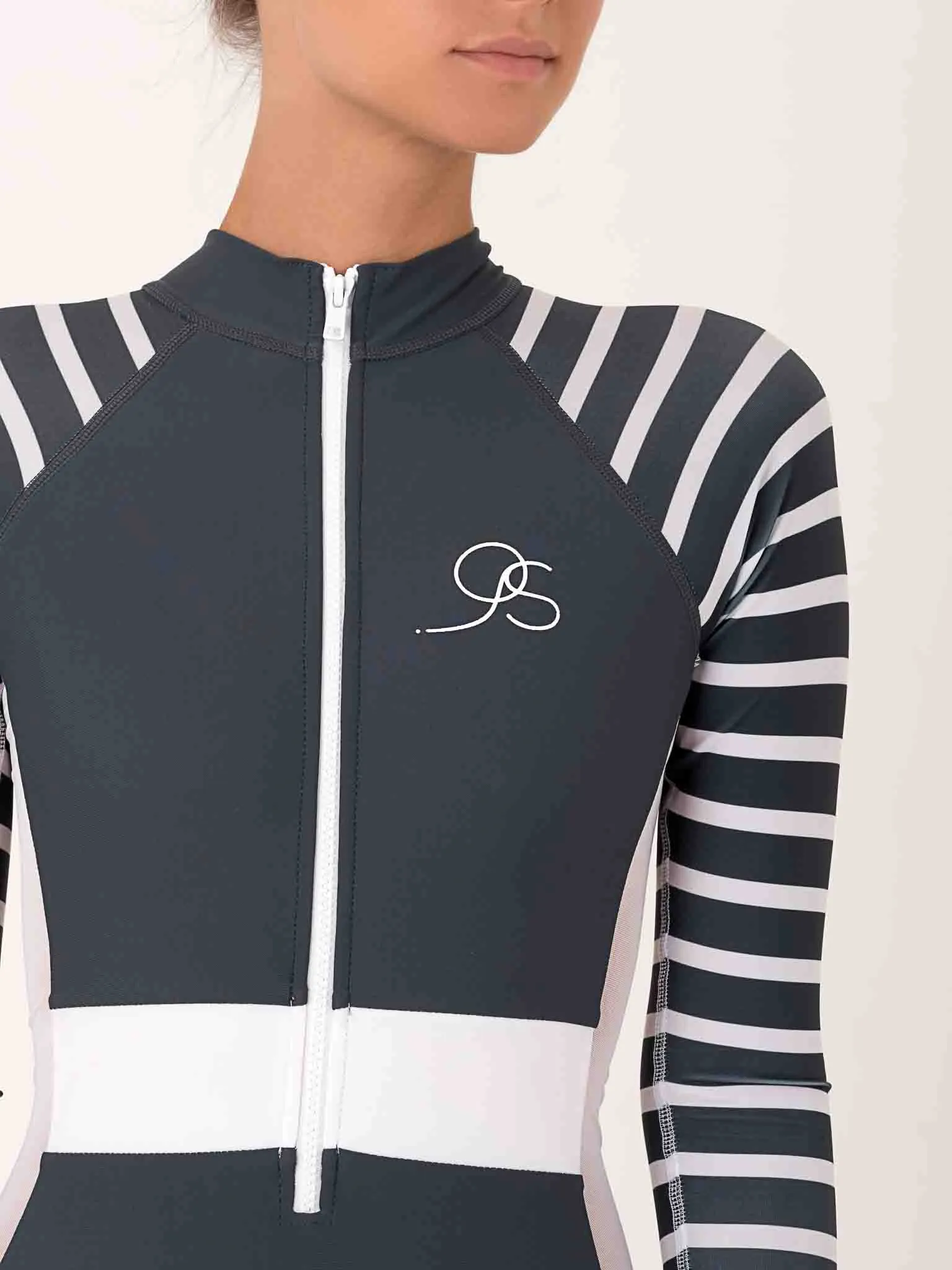 Sulawesi Long Sleeve Swimsuit & Surfsuit - Onyx