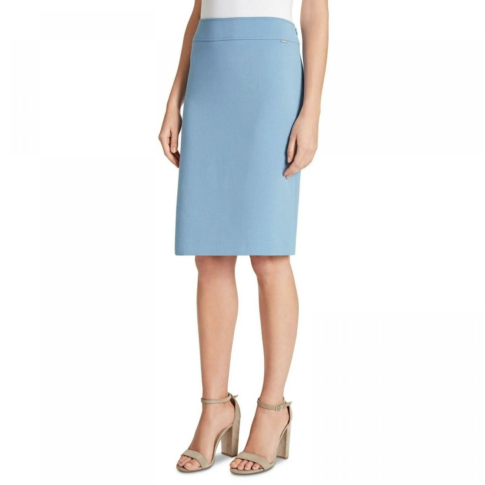 Tahari Women's Twill Lined Pencil Skirt