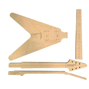 Template Set - Gibson Flying V Type