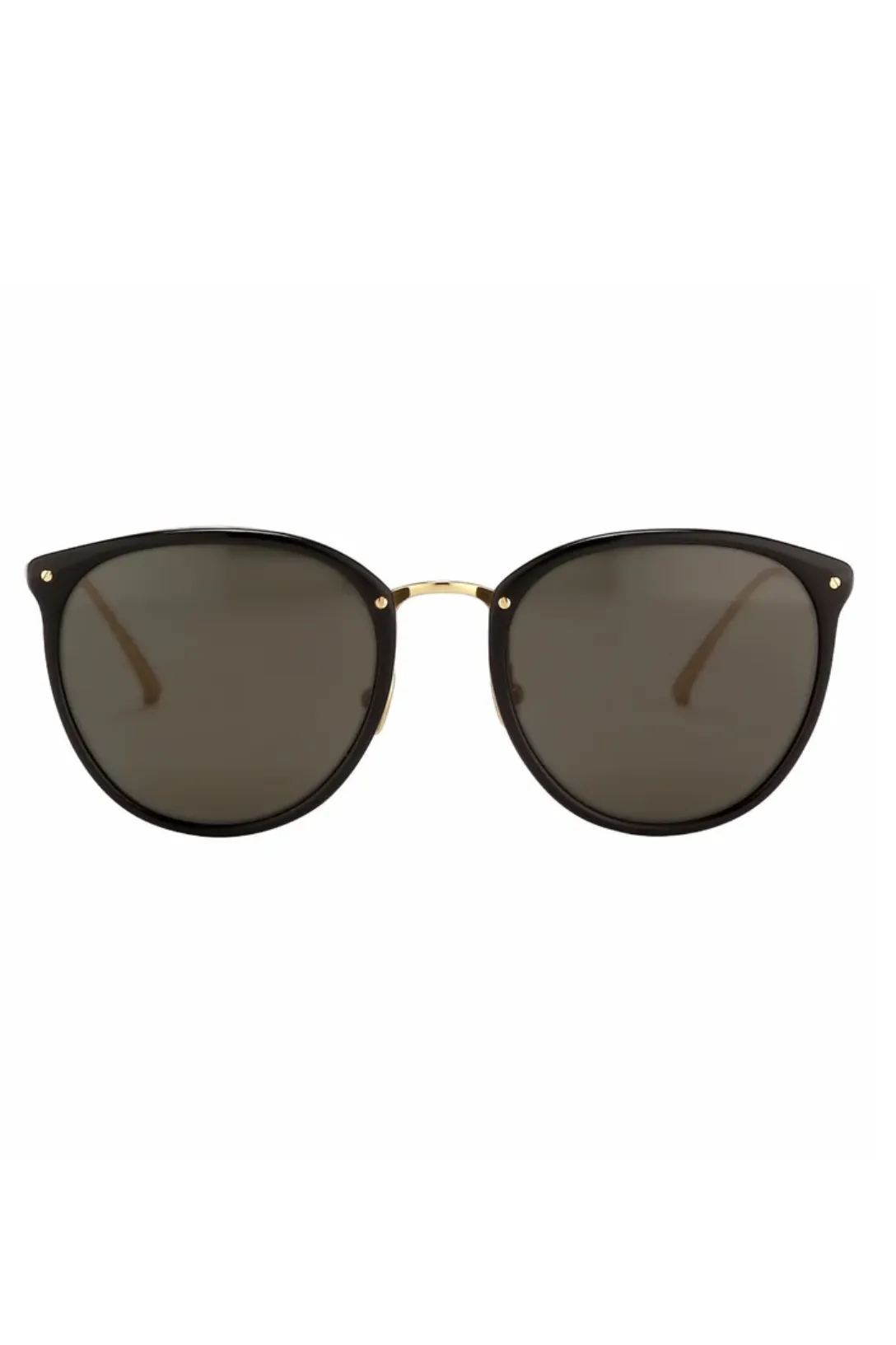 The Calthorpe Oval Sunglasses | Black