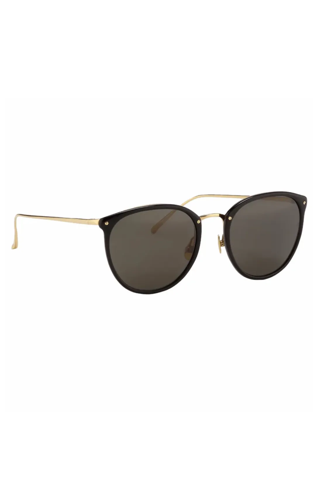 The Calthorpe Oval Sunglasses | Black