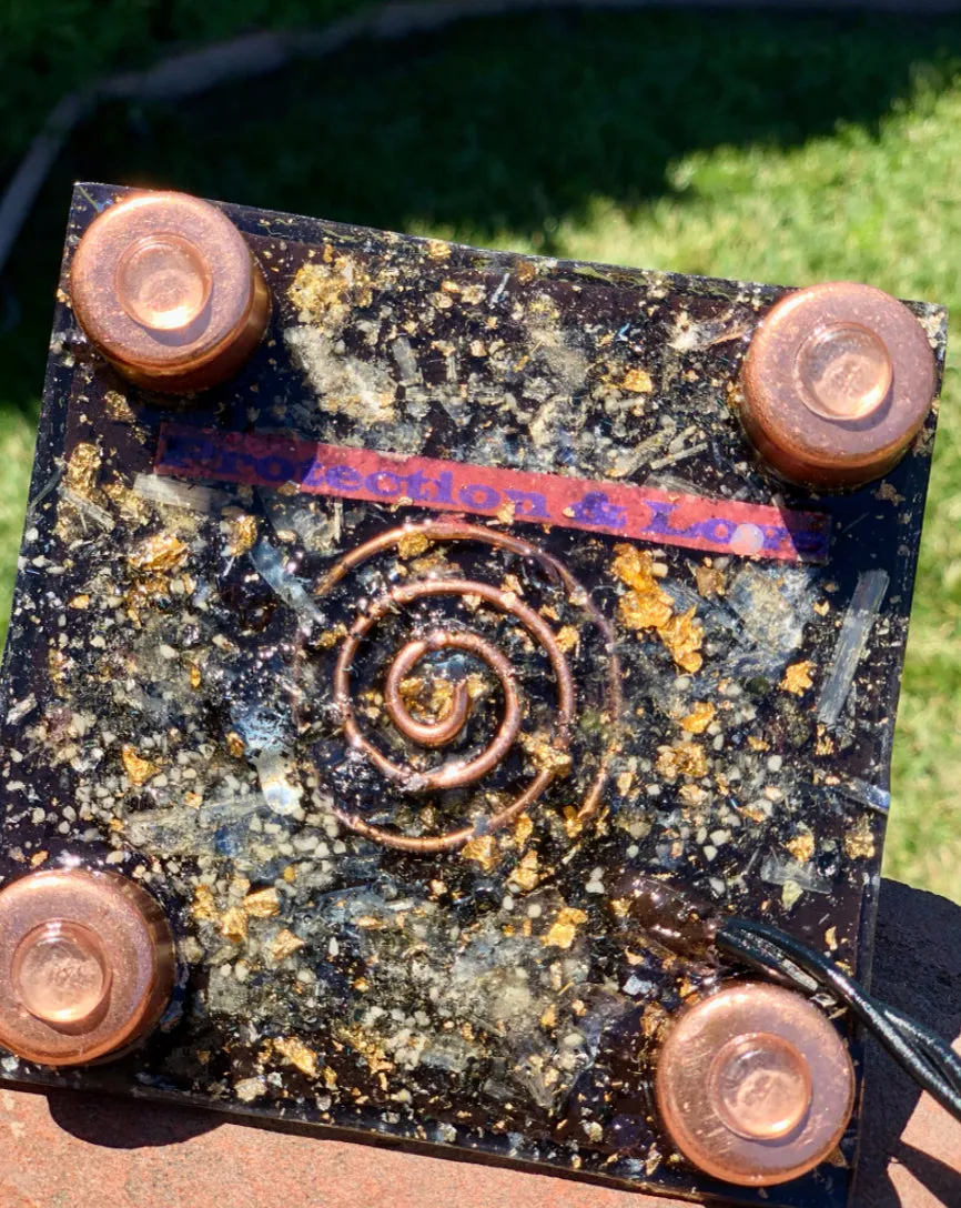 The “Family Pack” - 8-Sided Radionics Large Giza  (15 Hz), 6 Towerbusters, Smart Meter & Wi-Fi/Microwave Shields, 1 Amulet, 2 phone shields & 3 Freebies, 6 for repeat buyer ($243 in savings!)