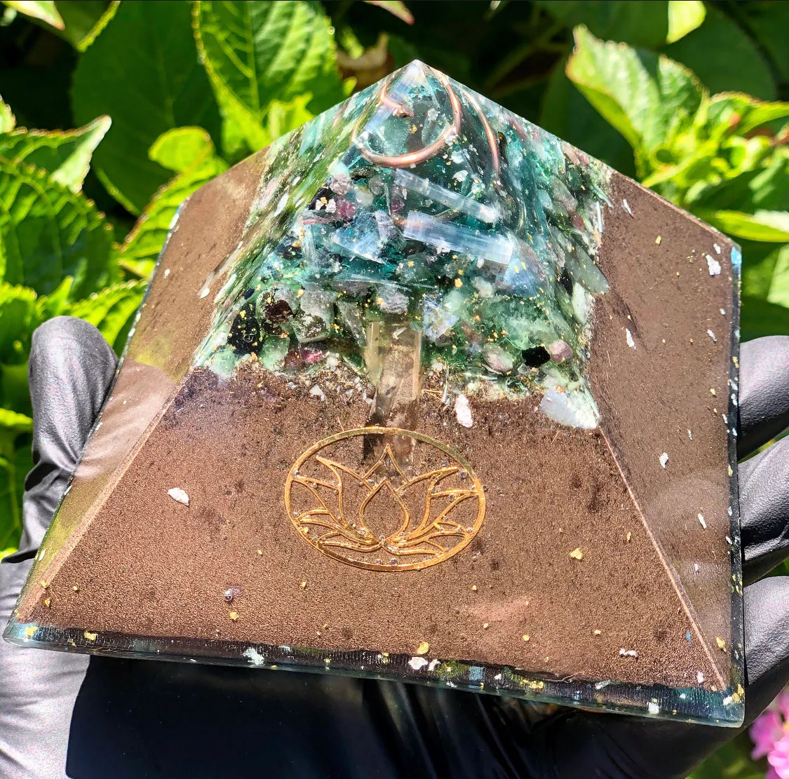 The “Family Pack” - 8-Sided Radionics Large Giza  (15 Hz), 6 Towerbusters, Smart Meter & Wi-Fi/Microwave Shields, 1 Amulet, 2 phone shields & 3 Freebies, 6 for repeat buyer ($243 in savings!)