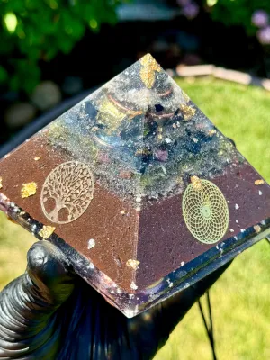 The “Family Pack” - 8-Sided Radionics Large Giza  (15 Hz), 6 Towerbusters, Smart Meter & Wi-Fi/Microwave Shields, 1 Amulet, 2 phone shields & 3 Freebies, 6 for repeat buyer ($243 in savings!)