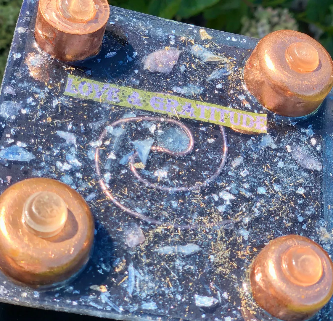 The “Family Pack” - 8-Sided Radionics Large Giza  (15 Hz), 6 Towerbusters, Smart Meter & Wi-Fi/Microwave Shields, 1 Amulet, 2 phone shields & 3 Freebies, 6 for repeat buyer ($243 in savings!)