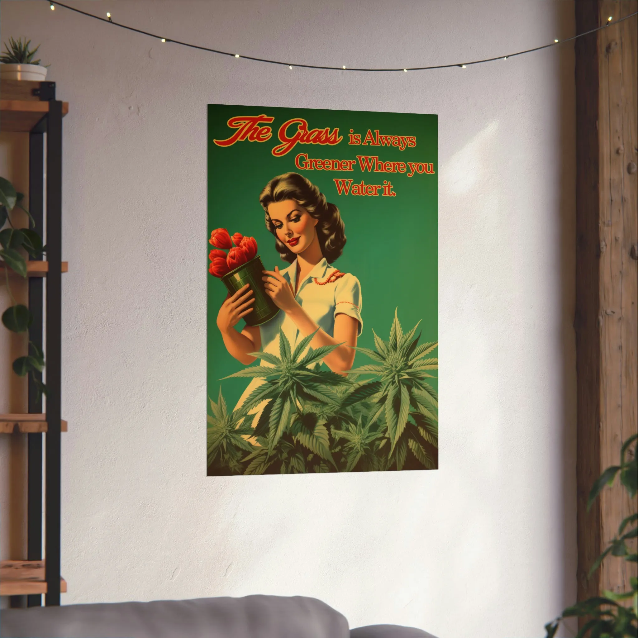 The Grass is Always Greener Poster