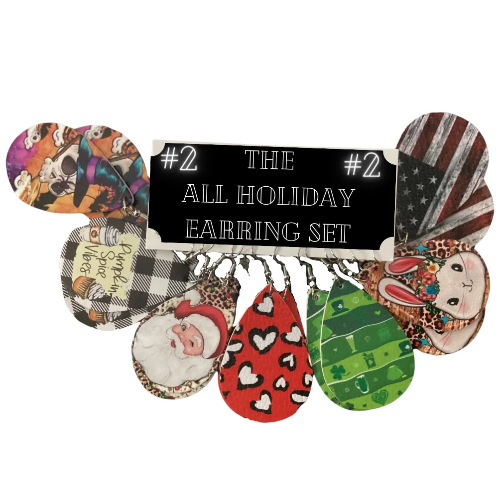 The "ALL HOLIDAYS" EARRING SETS! These Sets Were ALL Chosen By ME Personally! ENJOY.