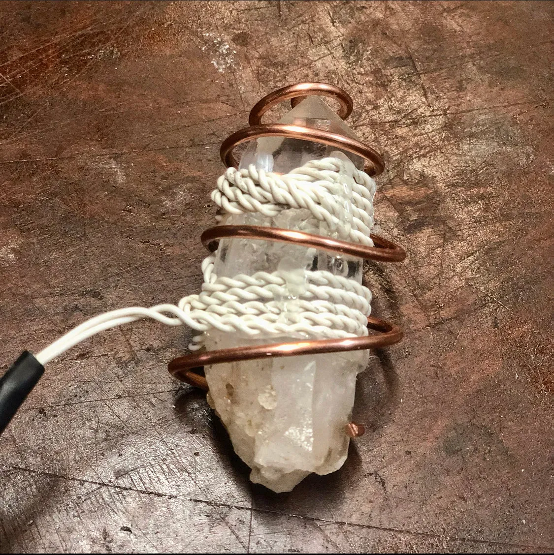 The "Nubian Chakra Equalizer" - 8 Sided, 15Hz or 30k Hz Radionics Orgone Pyramid   Tensor Ring
