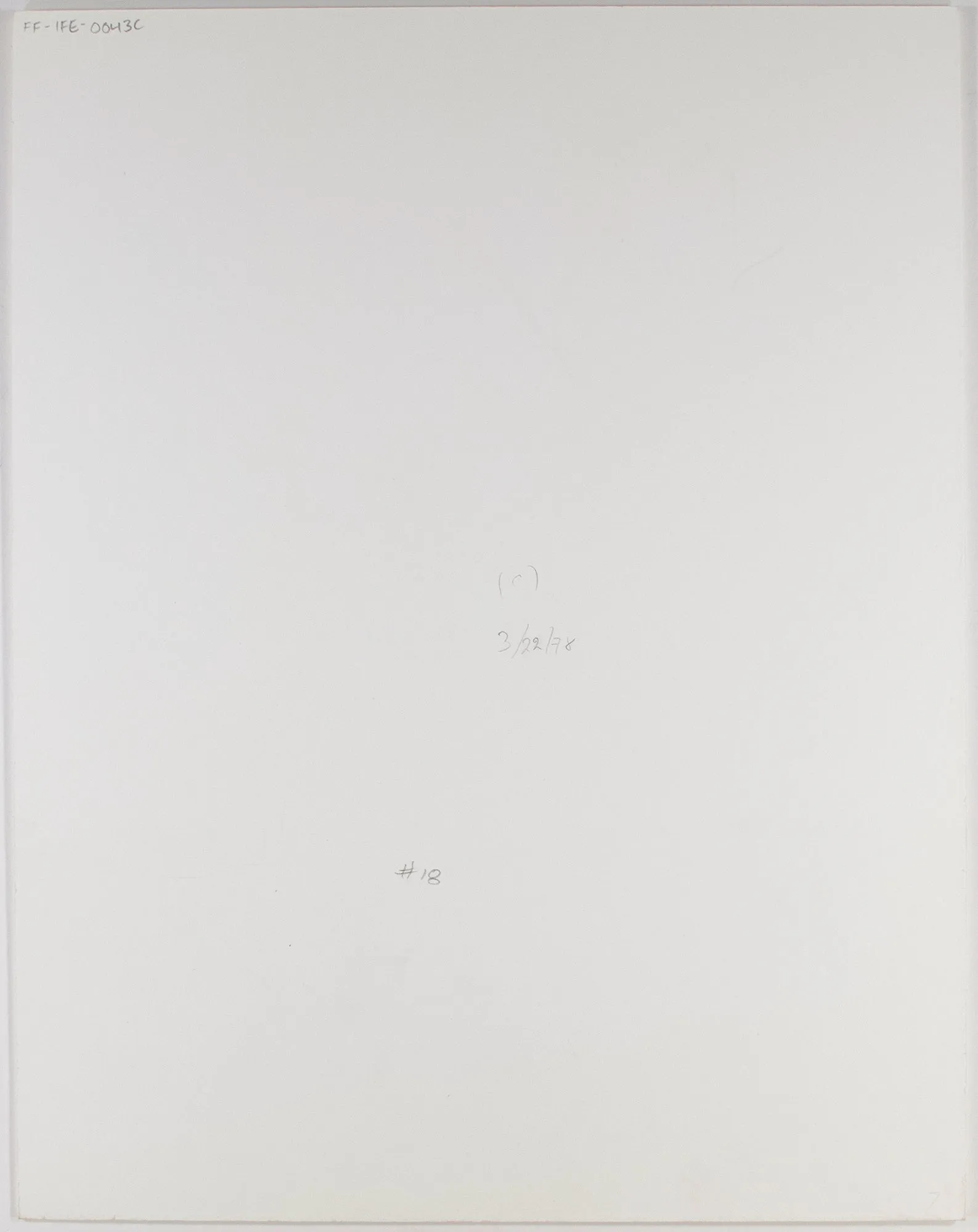 The White Bench in Fog