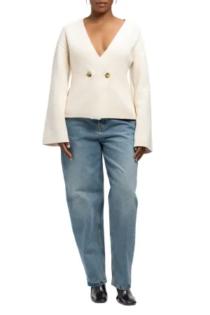 Tinley Cardigan in Soft White