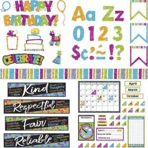 Trend Color Harmony Decorative Bulletin Board Set