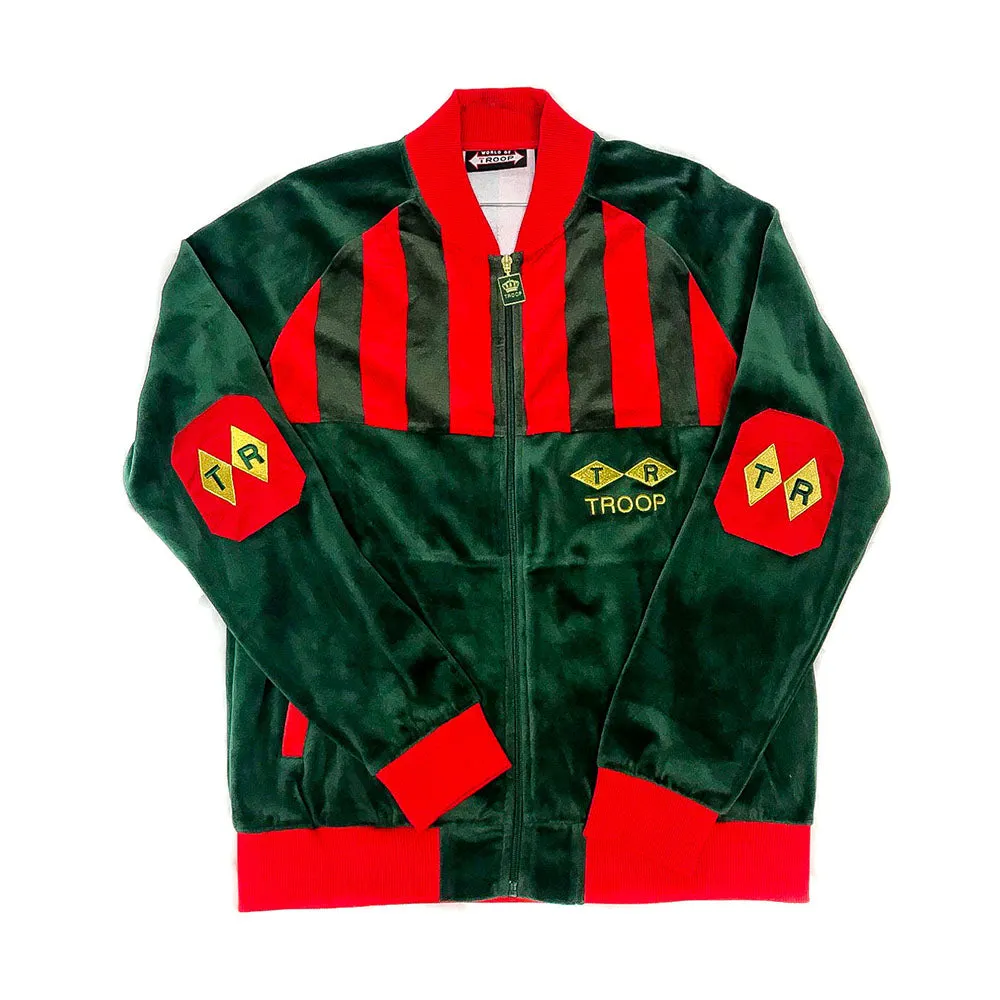 TROOP Double Diamond Velour Jacket