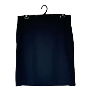 TSE Skirt Women 14 Black Wool Straight Pencil Knee Length Career Corpcore