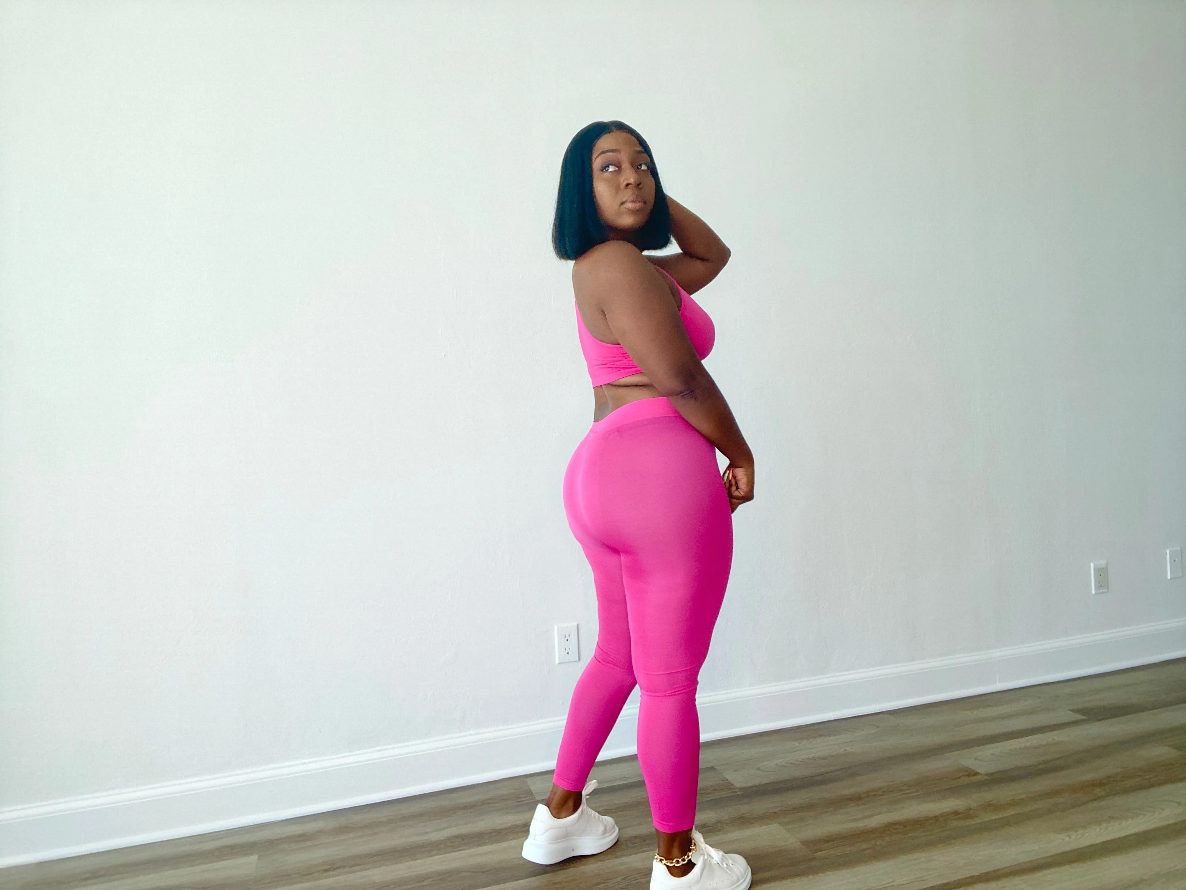 Twerk It Out Set -Fuschia