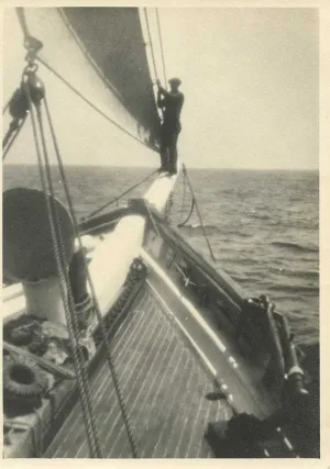 Untitled (Man at sea)