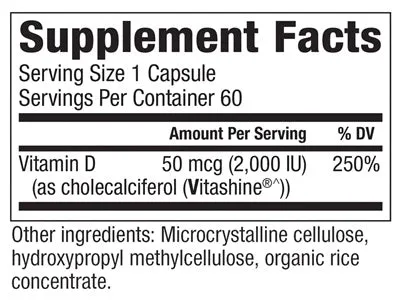 Vegan Vitamin D3 Capsules