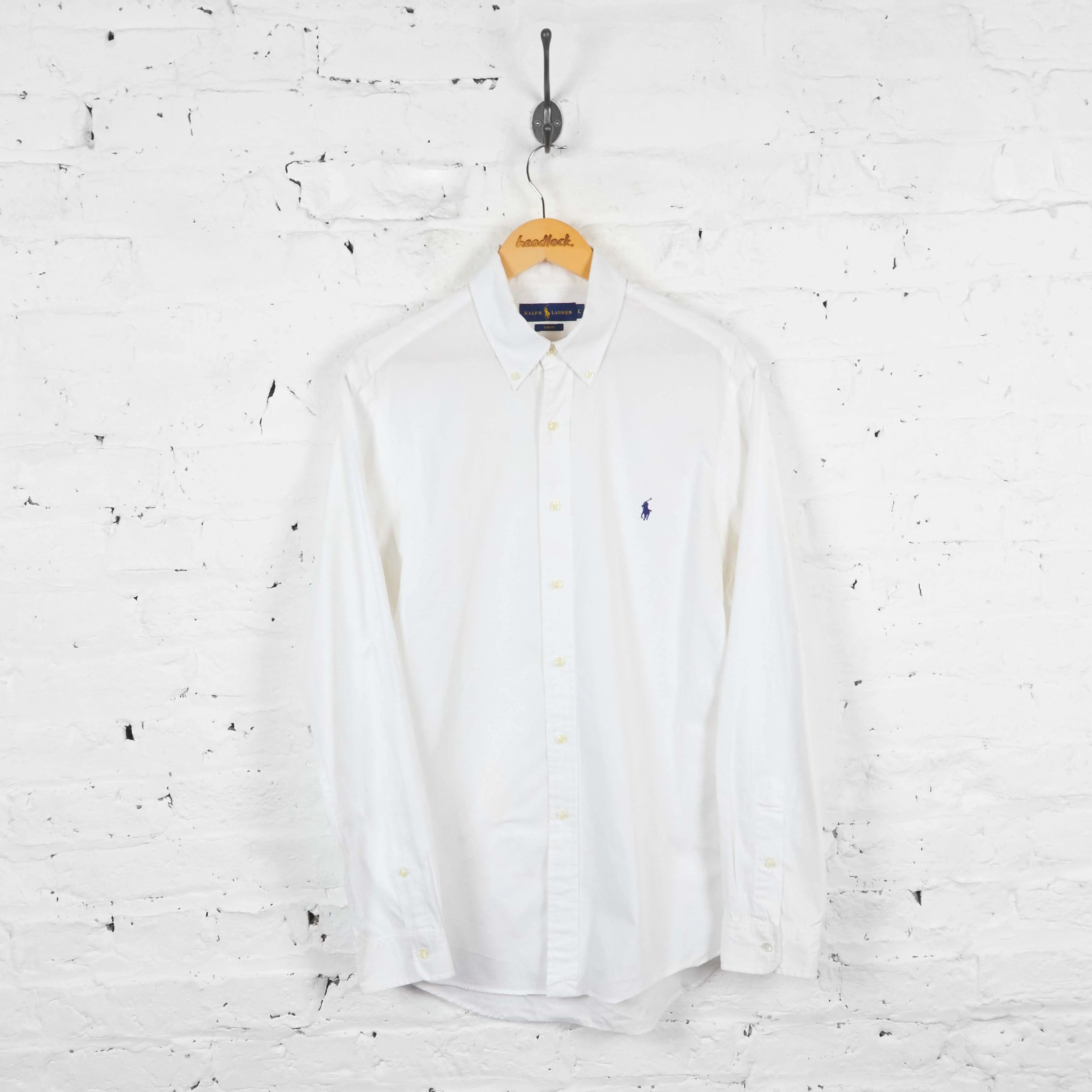 Vintage Ralph Lauren Shirt - White - L