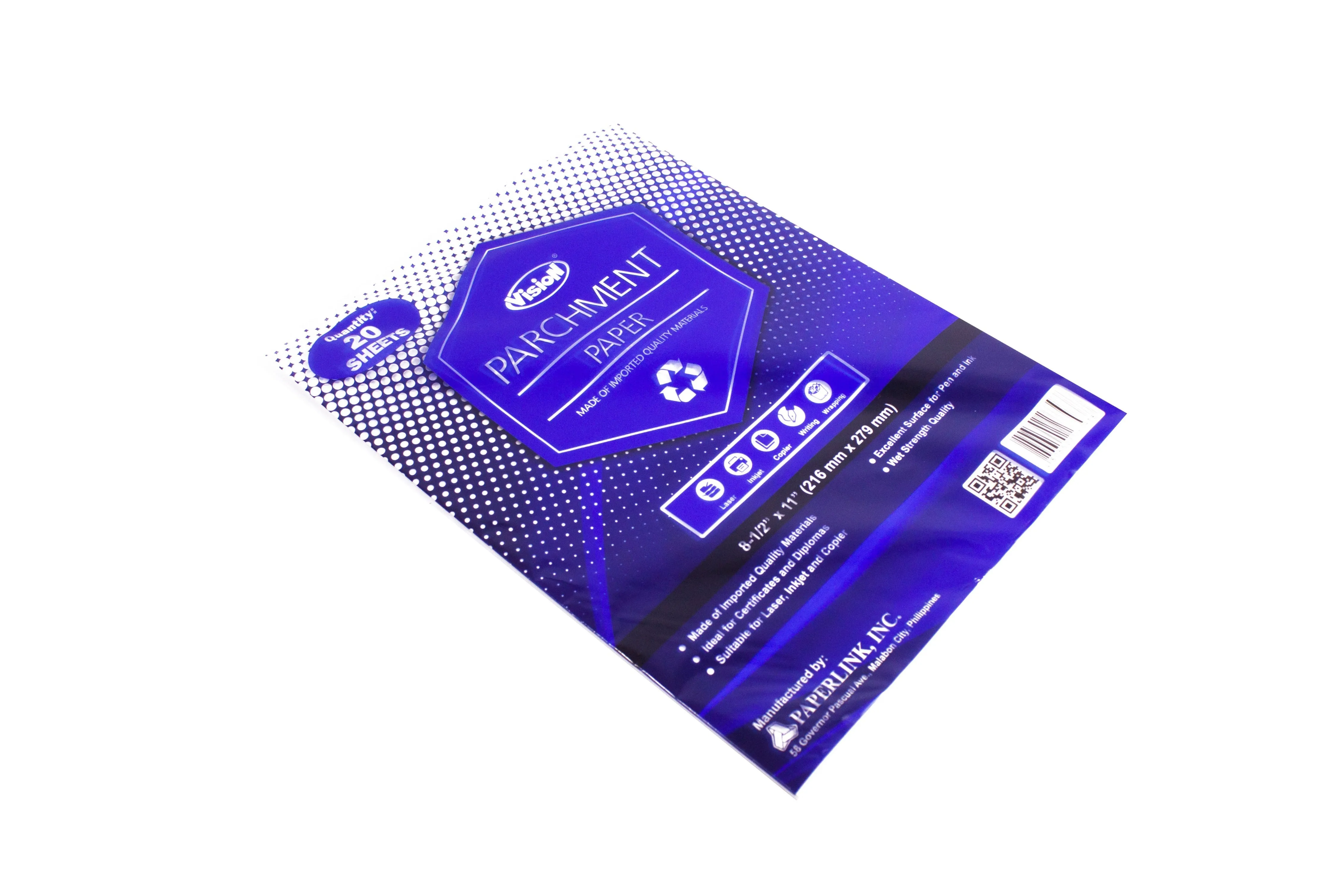 Vision Parchment Paper Short | 25Pack