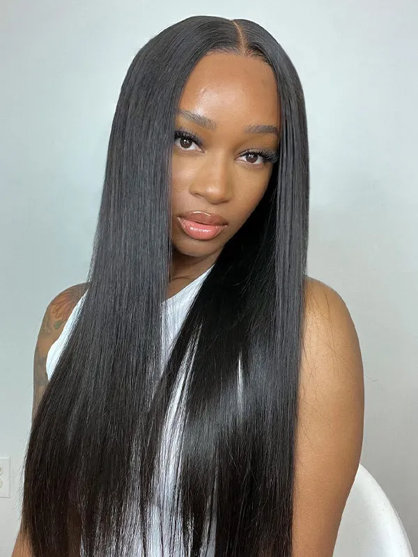 Wavymy Silky Straight Wig 5x5 HD Lace Closure Human Hair Wigs