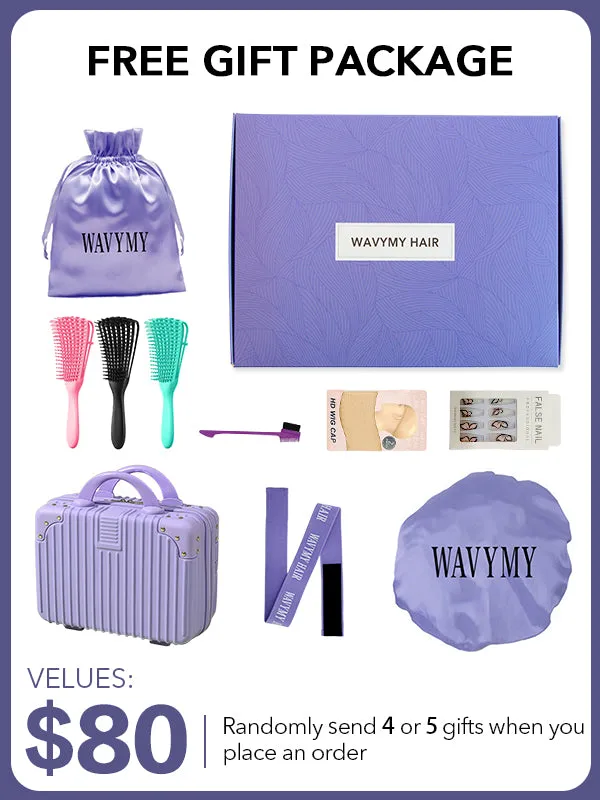 Wavymy Upgrade 9x6 T-Part Lace Straight Wig Pre-Plucked Wear Go Glueless Wigs 180% Density