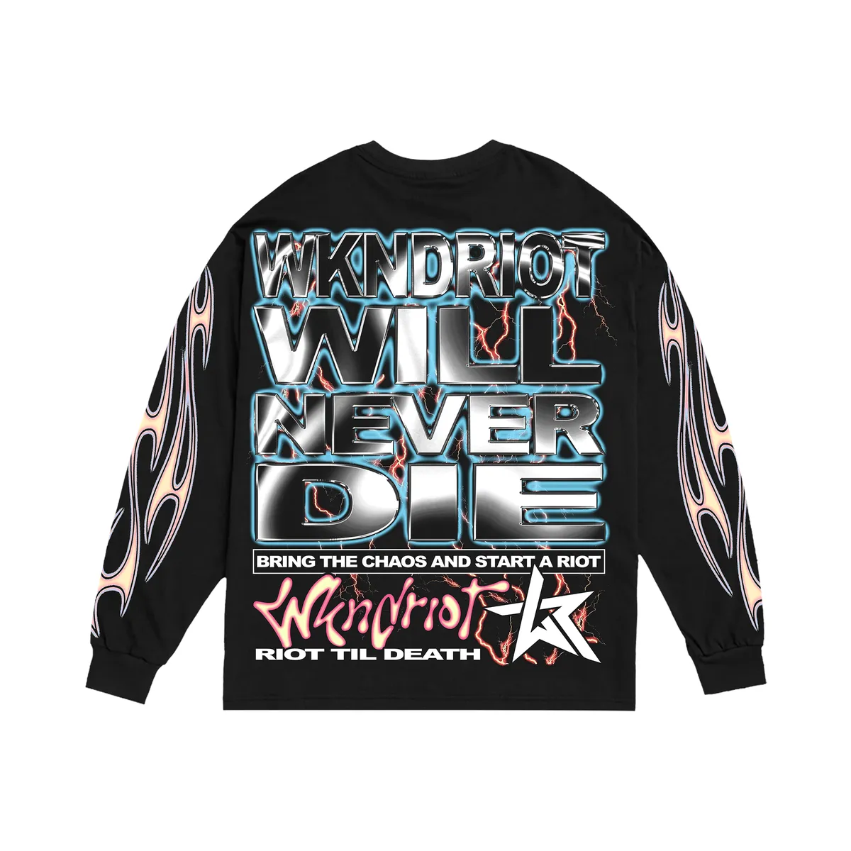 WKND RIOT NEVER DIE (BLACK)