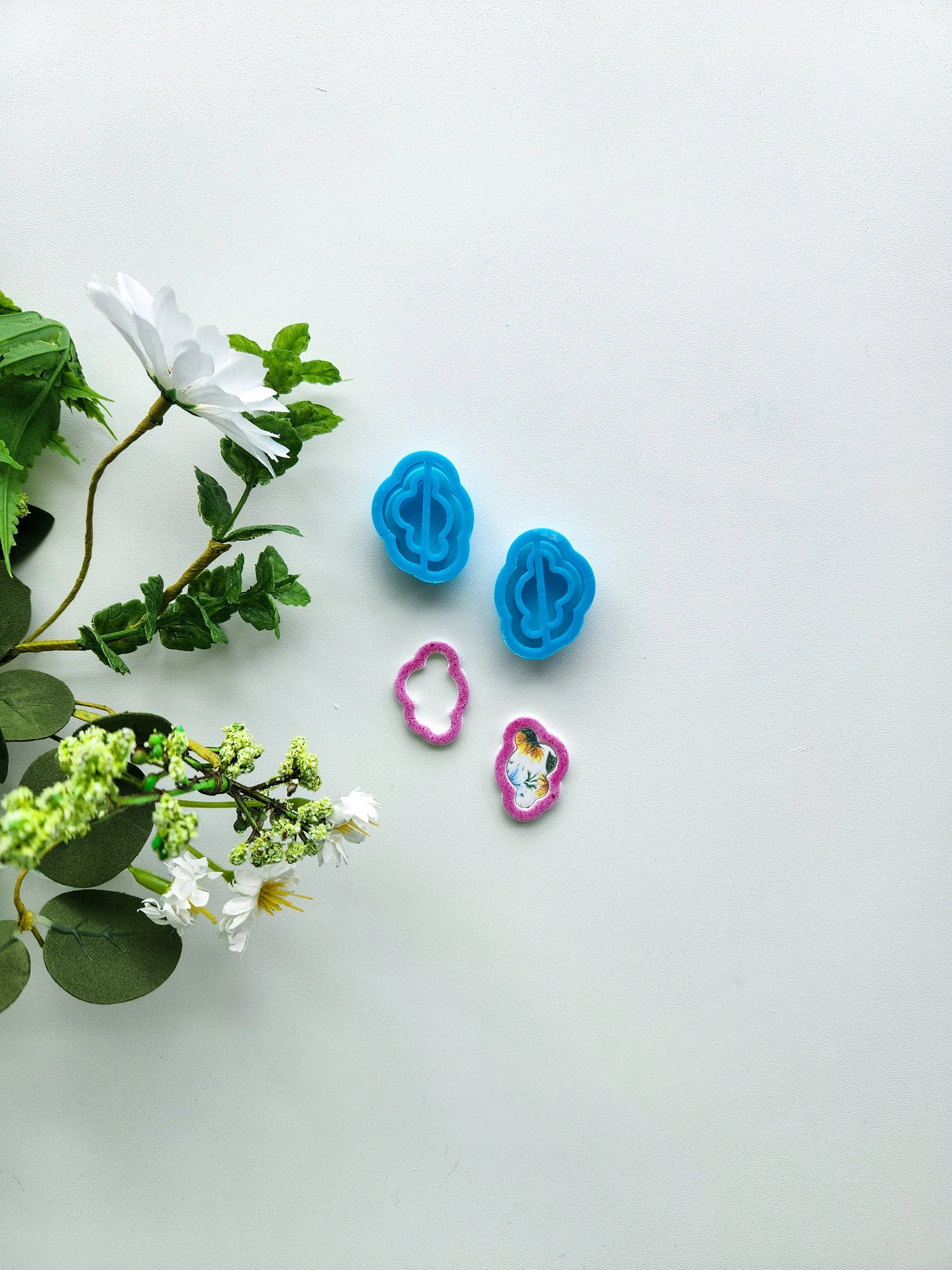 Wobbly Donut Set | Organic Polymer Clay Cutter