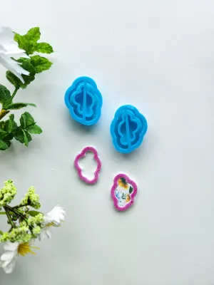 Wobbly Donut Set | Organic Polymer Clay Cutter
