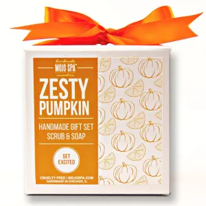 Zesty Pumpkin Scrub & Soap Gift Set