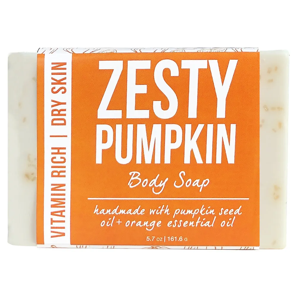 Zesty Pumpkin Scrub & Soap Gift Set